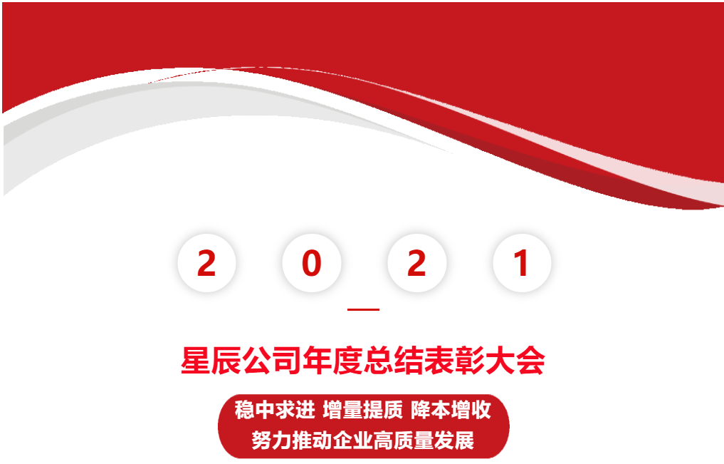 星辰裝飾召開2021年度總結(jié)表彰大會(huì)