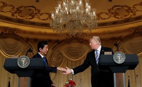 日本首相安倍晉三辭職，再也不用討好變幻莫測的美國總統特朗普了